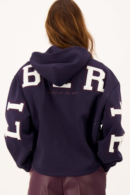 Zusss - Sweater navy bleu - Afbeelding 2