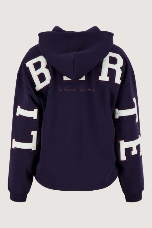 Zusss - Sweater navy bleu - Afbeelding 3